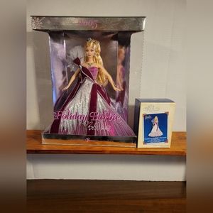 Celebration Barbie 2005 Doll and Hallmark Ornament